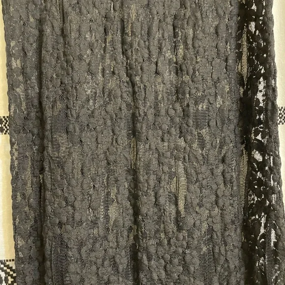 Free People Black Lace Maxi Skirt XS - Picture 13 of 16